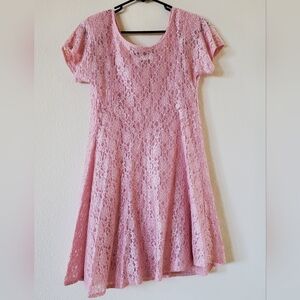 Romantic Lace Dress - Assymetrical